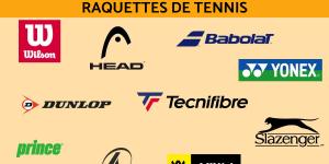 Meilleures marques de raquettes de tennis et leurs caractéristiques