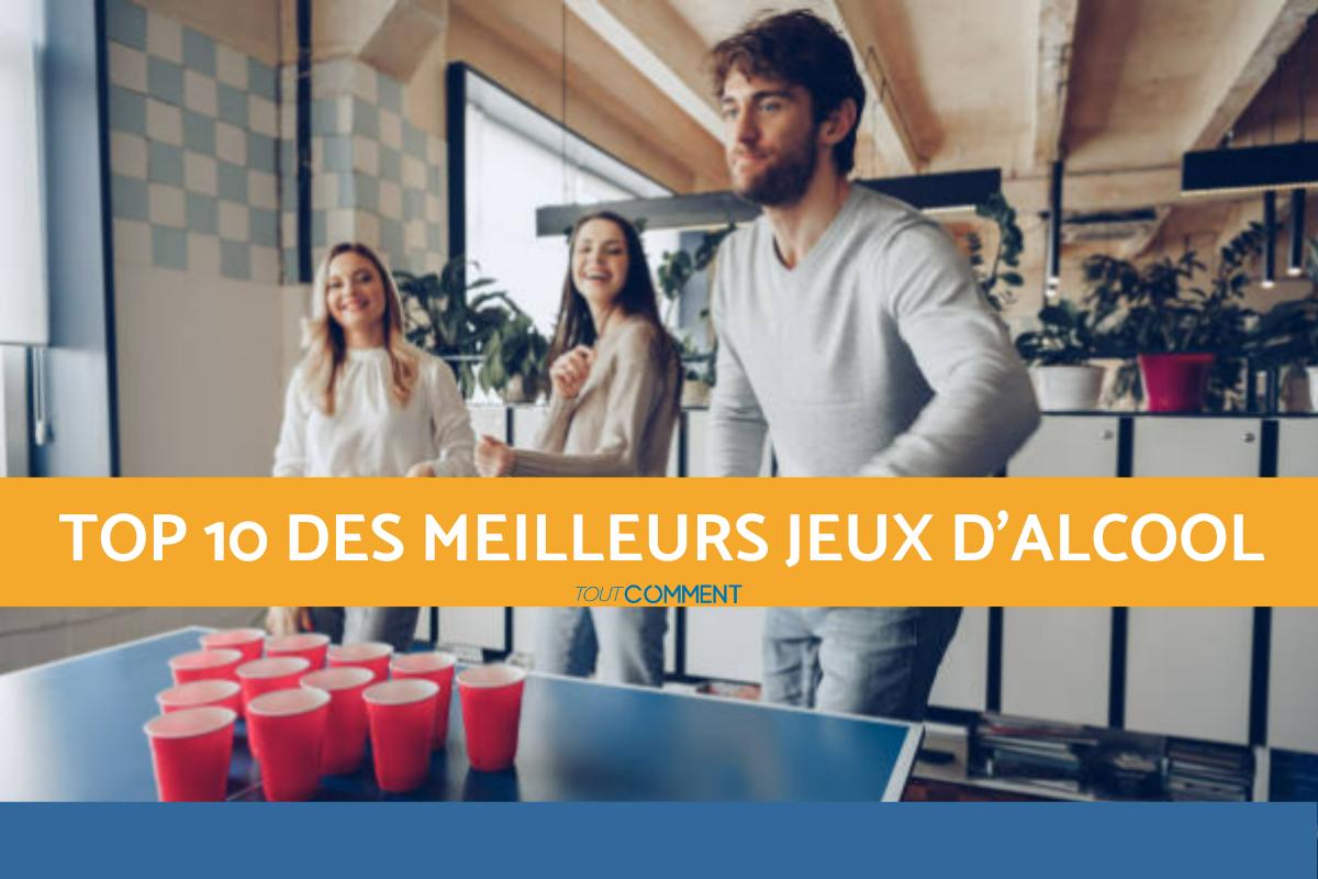 Jeux d'alcool - en groupe et sans carte