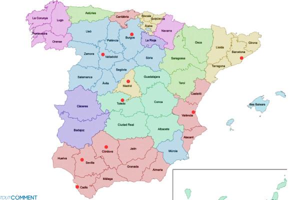 Anciennes capitales d'Espagne