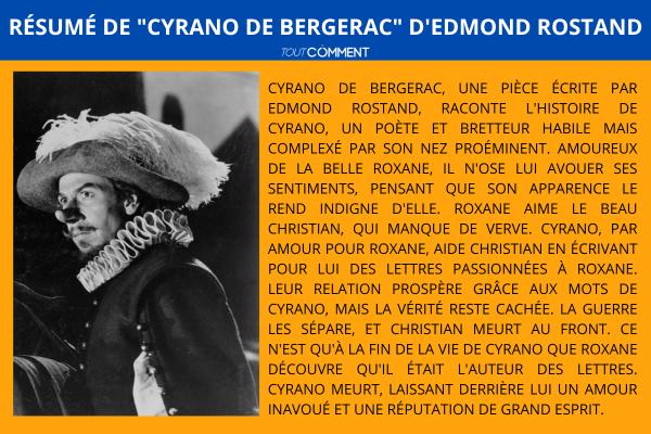 Résumé de "Cyrano de Bergerac" d'Edmond Rostand