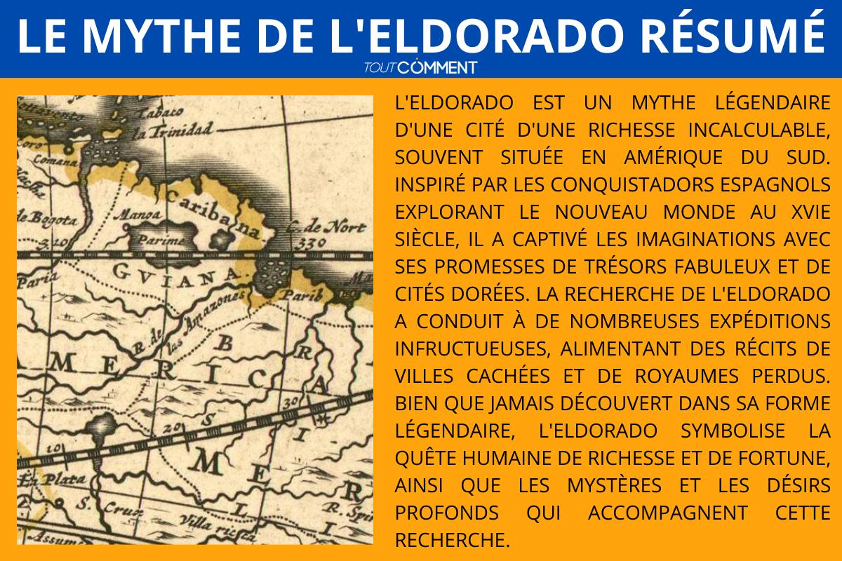 Le mythe de l'Eldorado résumé