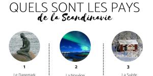 Quels sont les pays de la Scandinavie