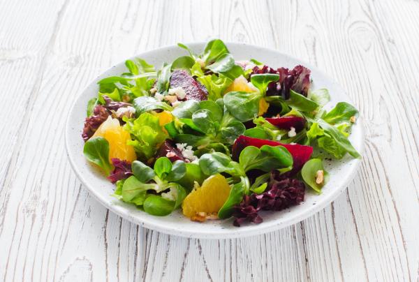 Recette de salade composée à l'orange
