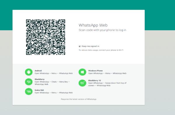 Comment utiliser Whatsapp depuis votre ordinateur - Étape 1