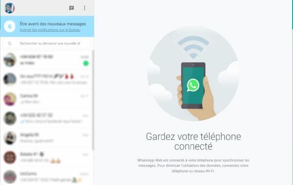 Comment utiliser Whatsapp depuis votre ordinateur - Étape 4