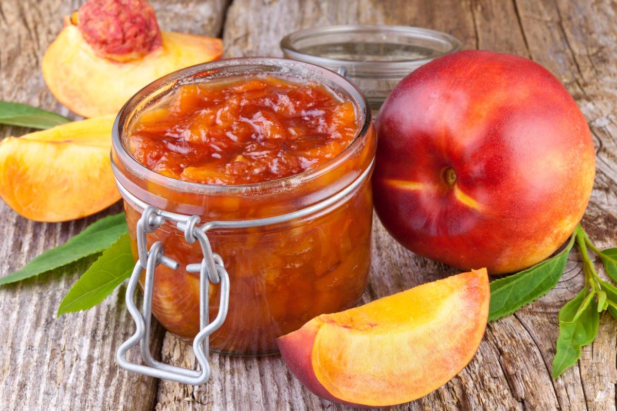 Recette de confiture de pêches