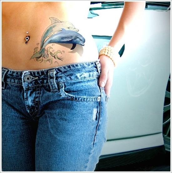 Quelle est la signification des tatouages de dauphins