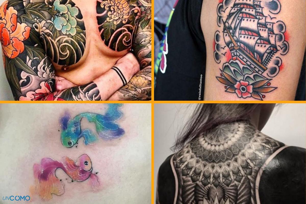 Style de tatouage - Old School, tribal, biomécanique et réaliste