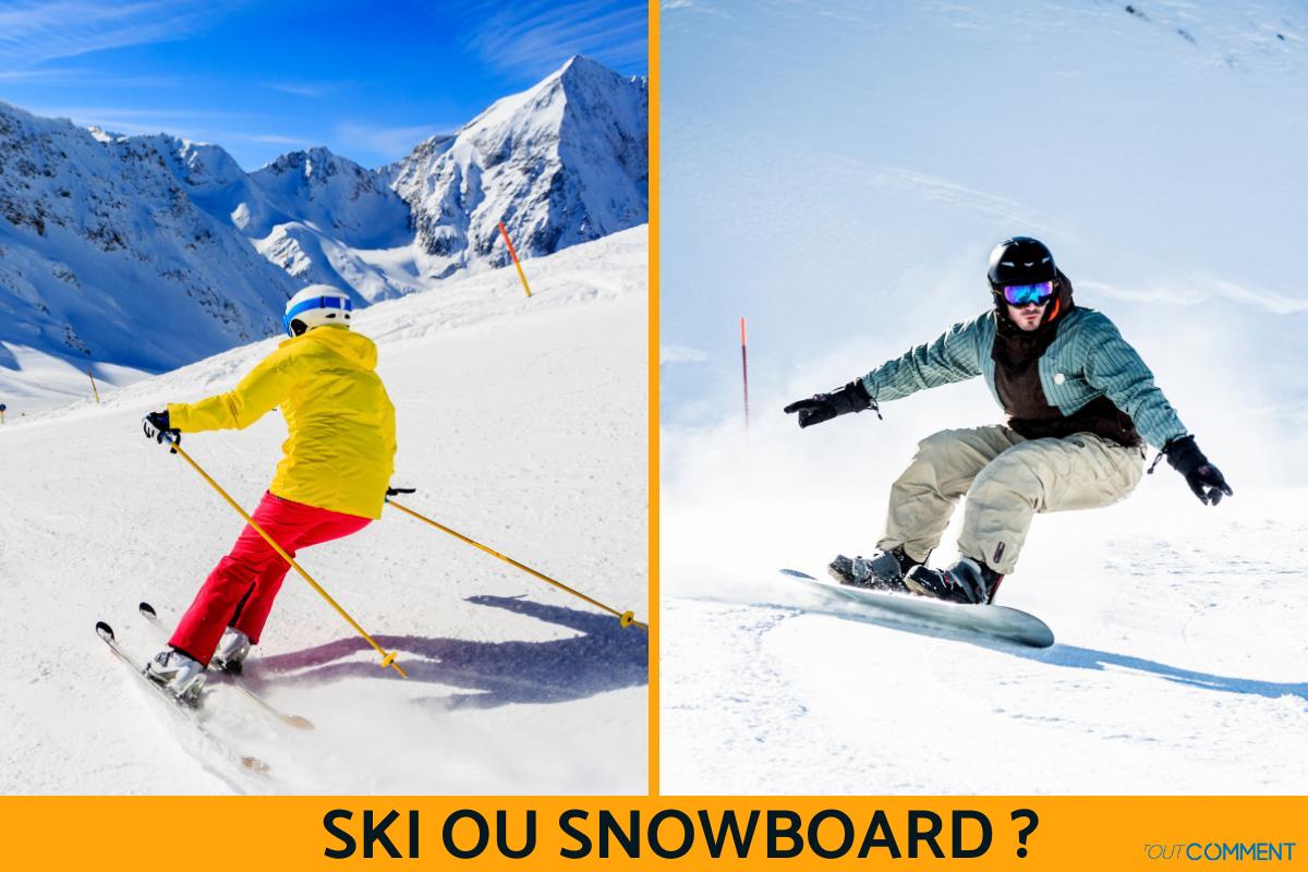 Ski ou snowboard ?