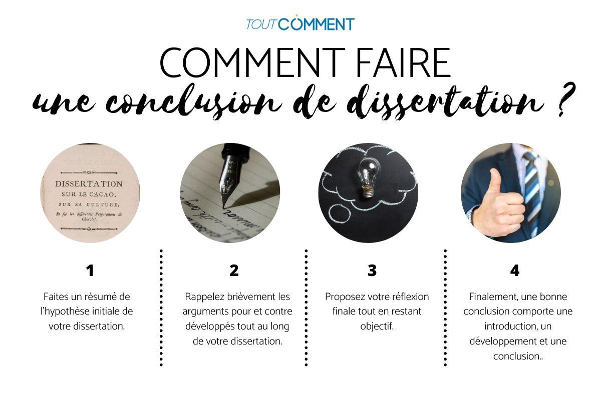 Comment faire une conclusion de dissertation