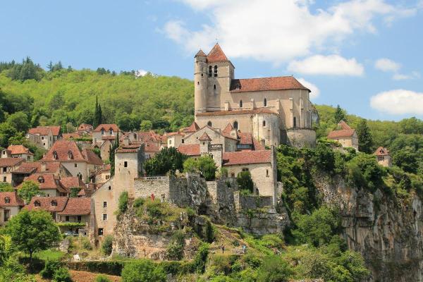 Villages médiévaux en France - Saint-Cirq-Lapopie