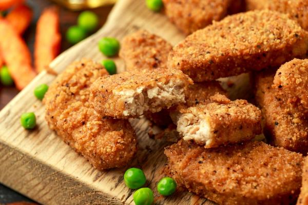 Recette de nuggets vegan