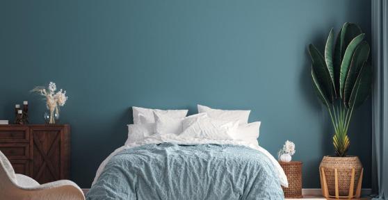 Couleurs apaisantes pour peindre sa chambre à coucher