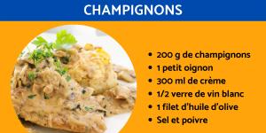 Recette facile de sauce aux champignons