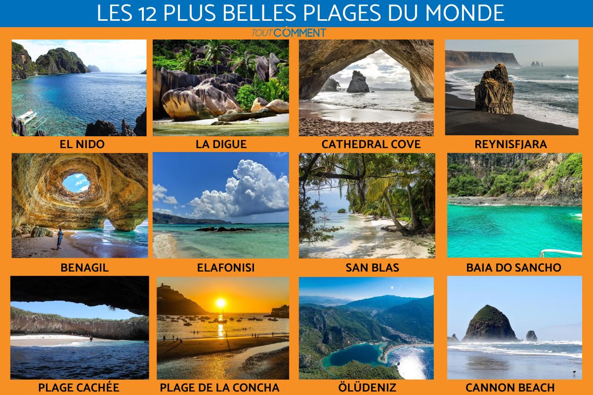 Les 12 plus belles plages du monde