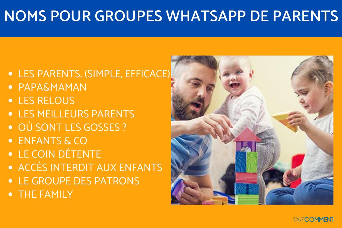 Noms de groupe Whatsapp - + de 250 idées de NOMS